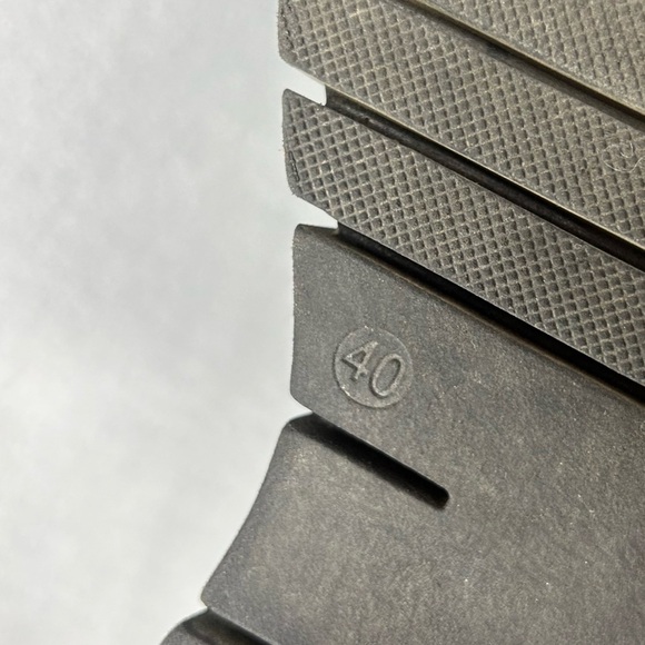 ALL BLACK Lester Lugg Leather Bootie Women's Boot, Women’s Size US 9.5/EU 40 - Picture 11 of 13